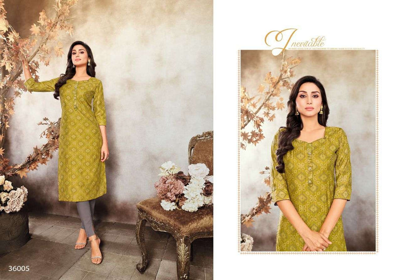 Kapil Trendz Pogo Silk Stylish Designer Casual Look Kurti