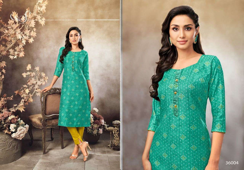Kapil Trendz Pogo Silk Stylish Designer Casual Look Kurti