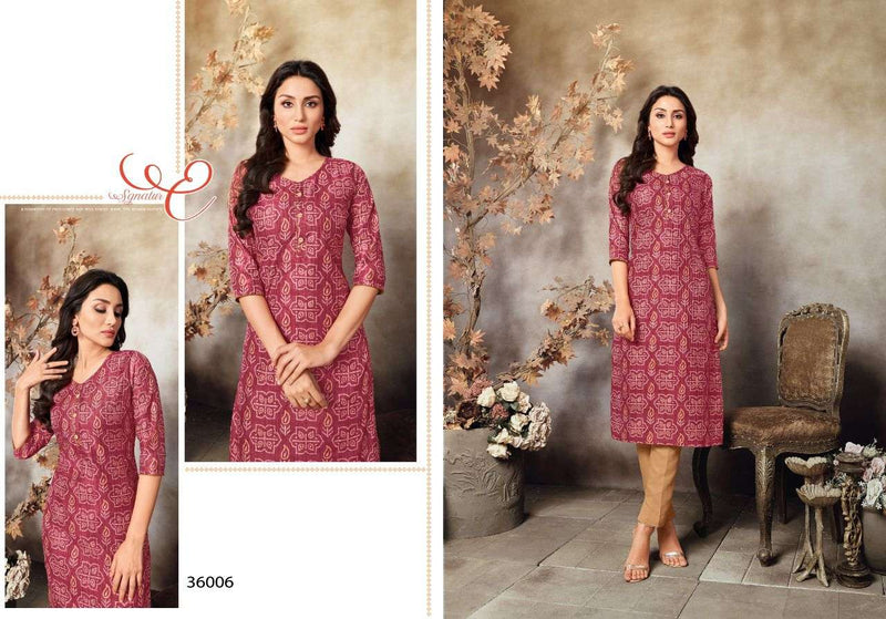 Kapil Trendz Pogo Silk Stylish Designer Casual Look Kurti