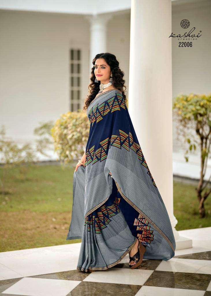 Kashvi Creation  Ansh Vol 3 Fancy Printed Party  Wear Sarees