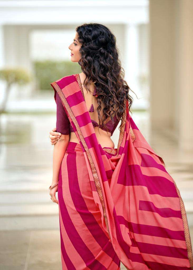 Kashvi Creation  Ansh Vol 3 Fancy Printed Party  Wear Sarees