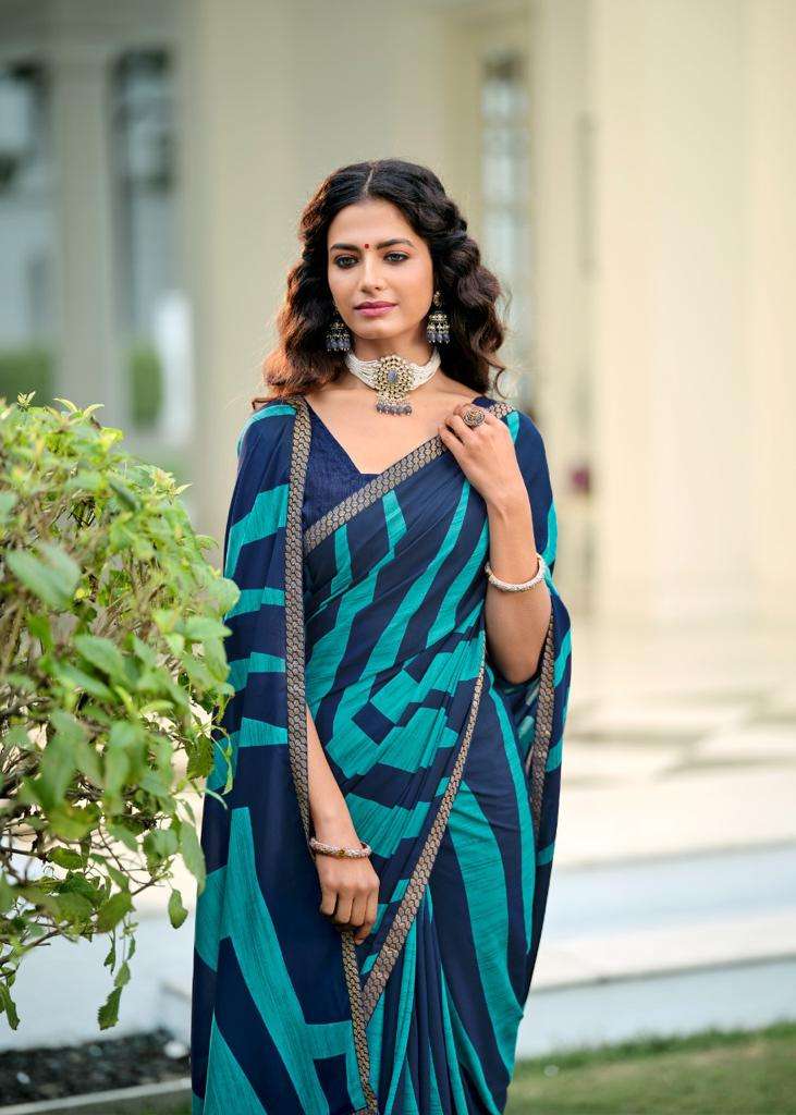 Kashvi Creation  Ansh Vol 3 Fancy Printed Party  Wear Sarees
