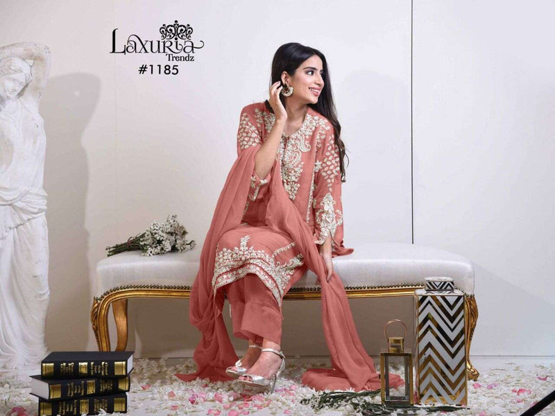 Laxuria Trendz Dno 1185 C Georgette Stylish Designer Wear Pakistani Salwar Suit