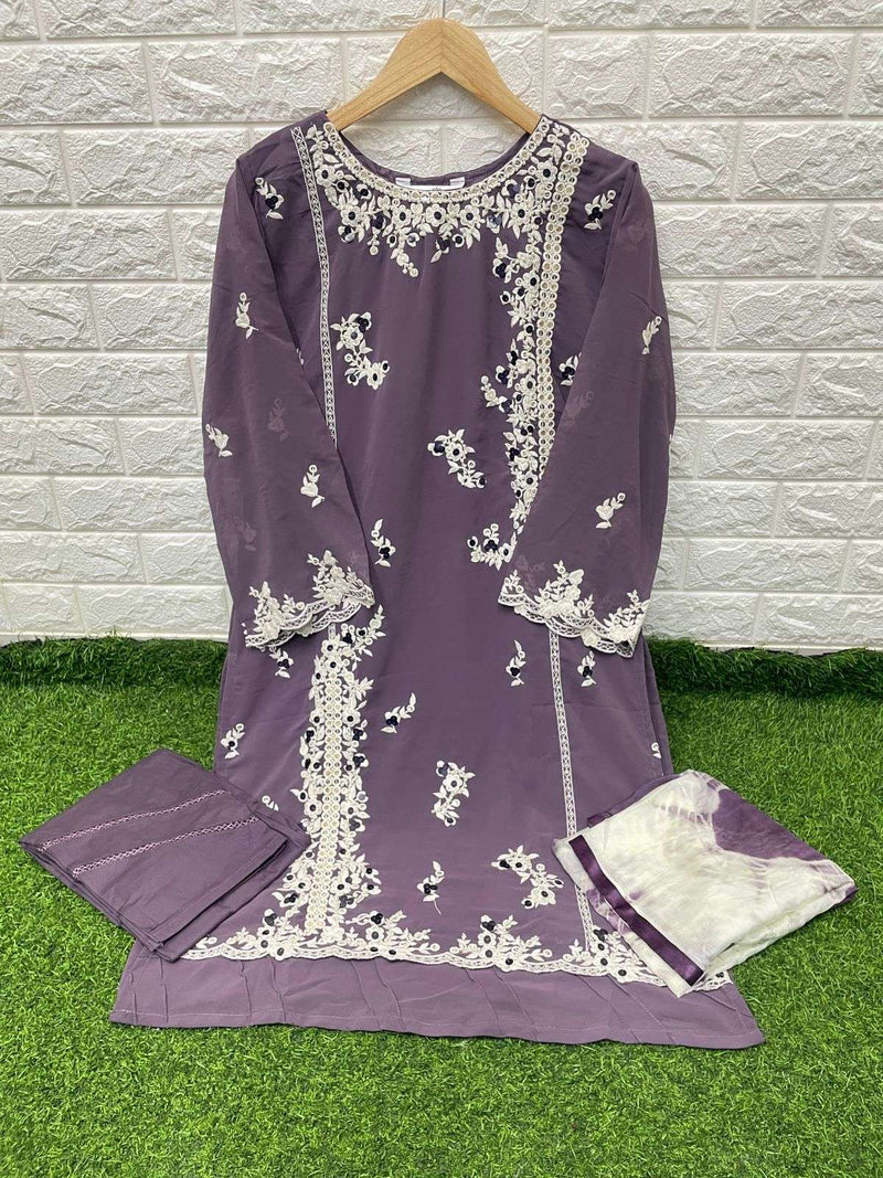 Luxuria Dno 1195 Georgette Stylish Designer Party Wear Pakistani Style Kurti