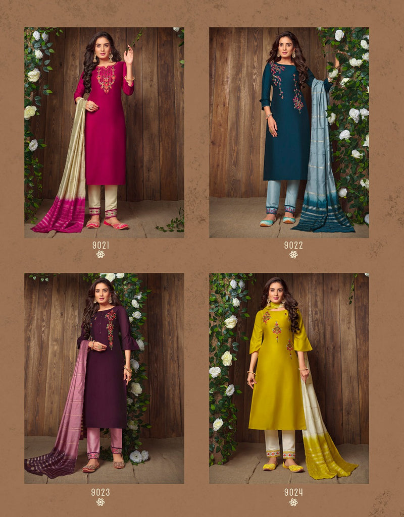 Lily & Lali Madhvi Top Pure Muslin With Heavy Hand work stylish Designer New Modern Style Casual Kurti