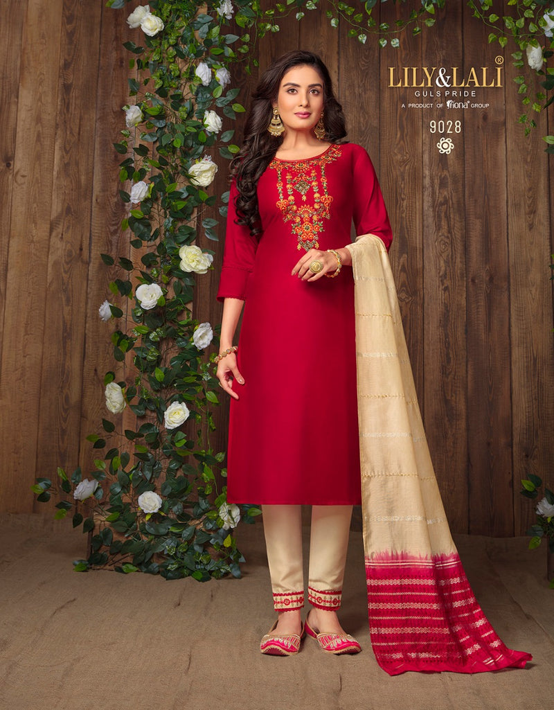 Lily & Lali Madhvi Top Pure Muslin With Heavy Hand work stylish Designer New Modern Style Casual Kurti