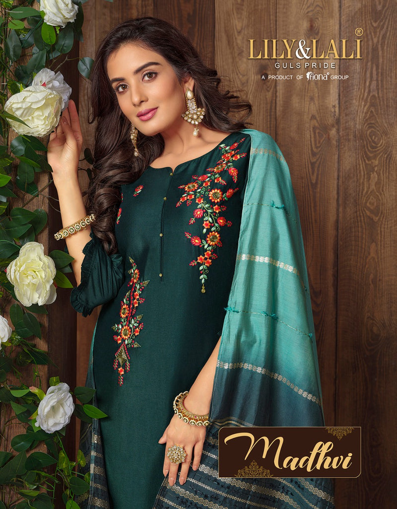 Lily & Lali Madhvi Top Pure Muslin With Heavy Hand work stylish Designer New Modern Style Casual Kurti