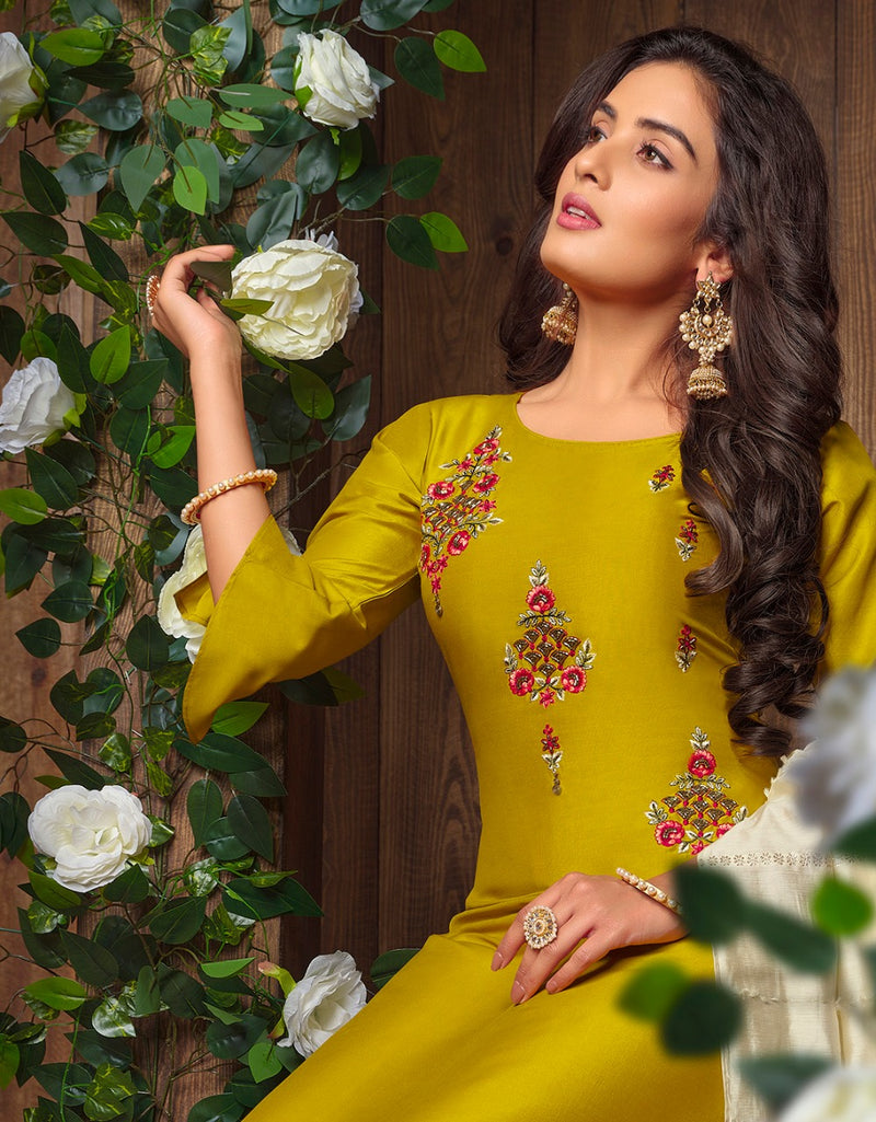 Lily & Lali Madhvi Top Pure Muslin With Heavy Hand work stylish Designer New Modern Style Casual Kurti
