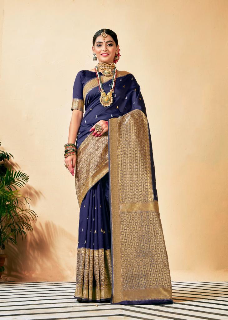IT Revanta Creation Anamika Silk Stylish Designer Festival Wear Saree