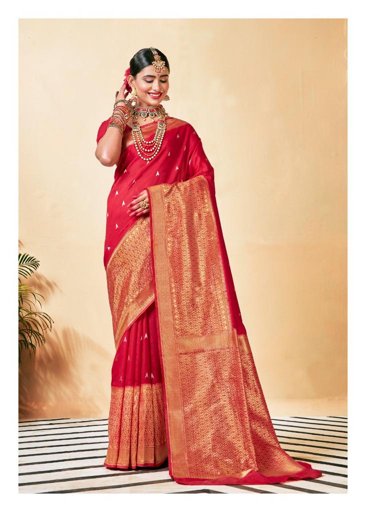 IT Revanta Creation Anamika Silk Stylish Designer Festival Wear Saree
