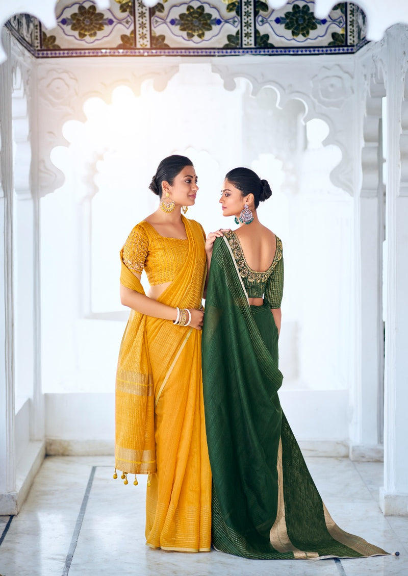 Lt Revanta Creation Vaibhisha Resham Silk Stylish Designer Handwork Sarees