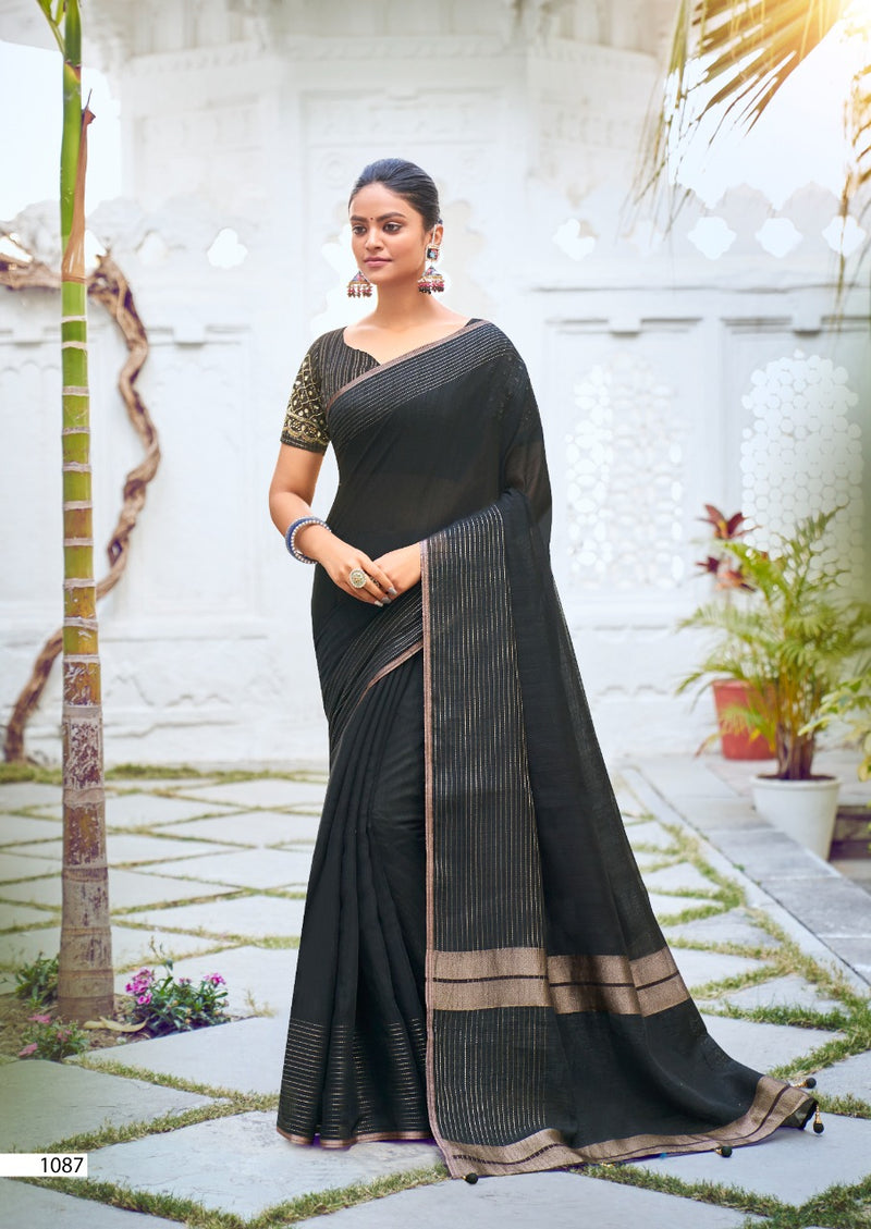 Lt Revanta Creation Vaibhisha Resham Silk Stylish Designer Handwork Sarees