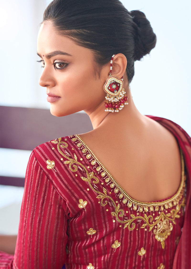 Lt Revanta Creation Vaibhisha Resham Silk Stylish Designer Handwork Sarees
