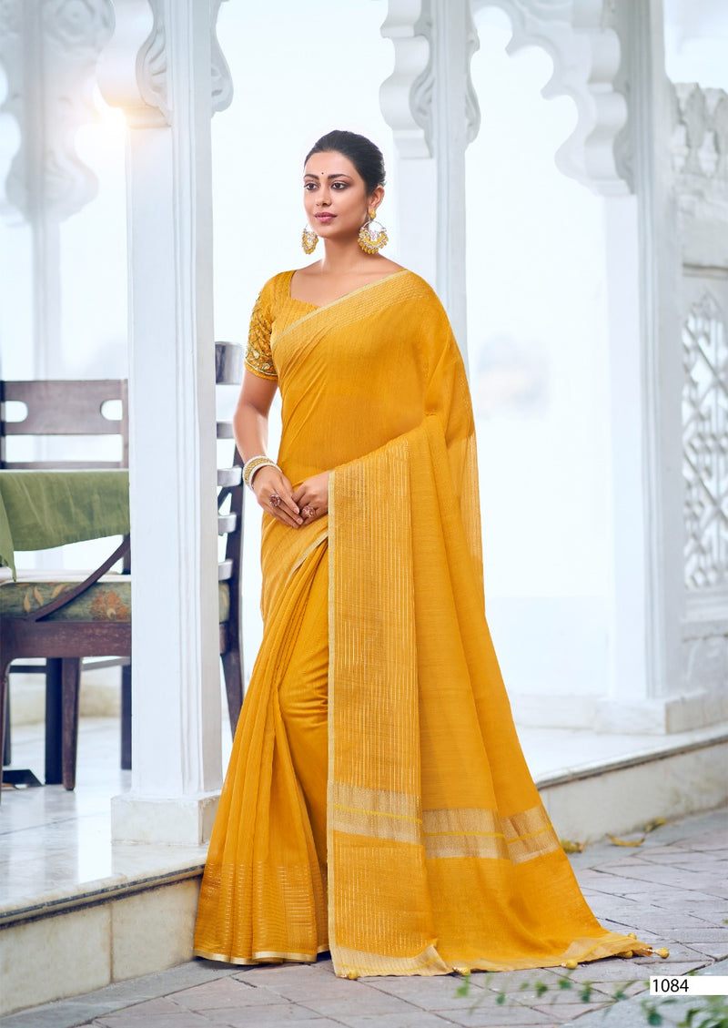 Lt Revanta Creation Vaibhisha Resham Silk Stylish Designer Handwork Sarees