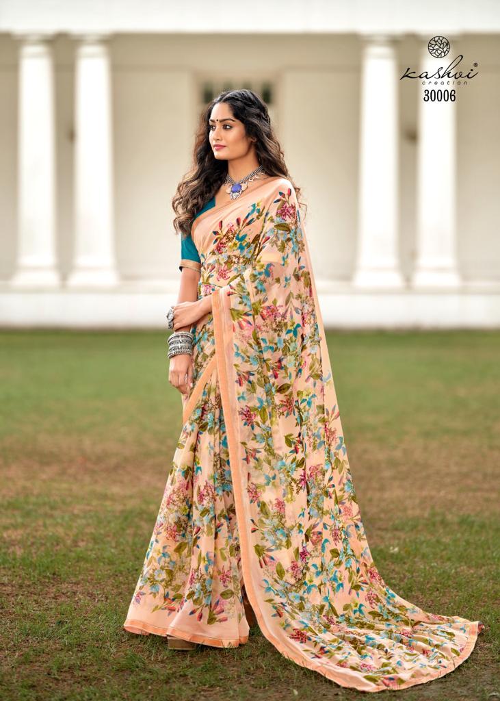 LT Saree Radhika Vol 2 Chiffon Flower Printed Stylish Designer Casual Wear Sarees