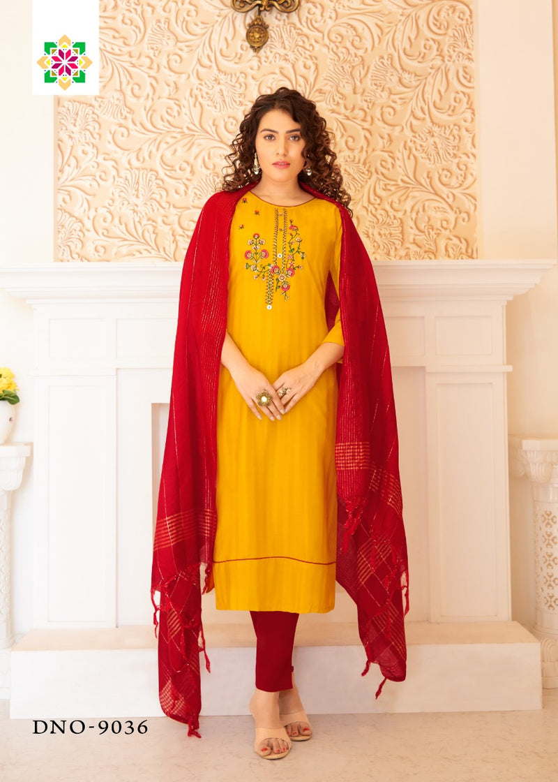 Mi Textile Anaya Dno 9036 Cotton Stylish Designer Casual Wear Kurti
