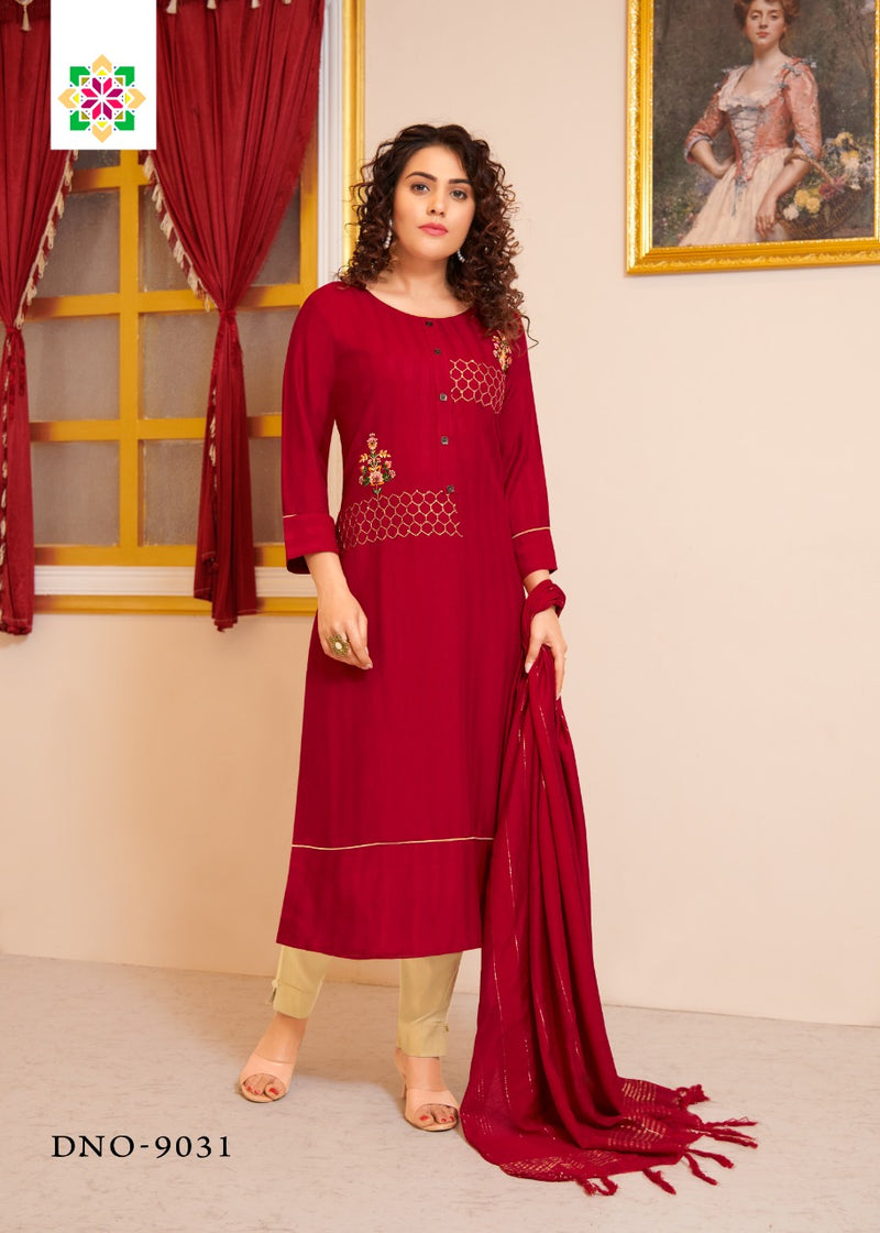 Mi Textile Anaya Dno 9031 Cotton Stylish Designer Casual Wear Kurti