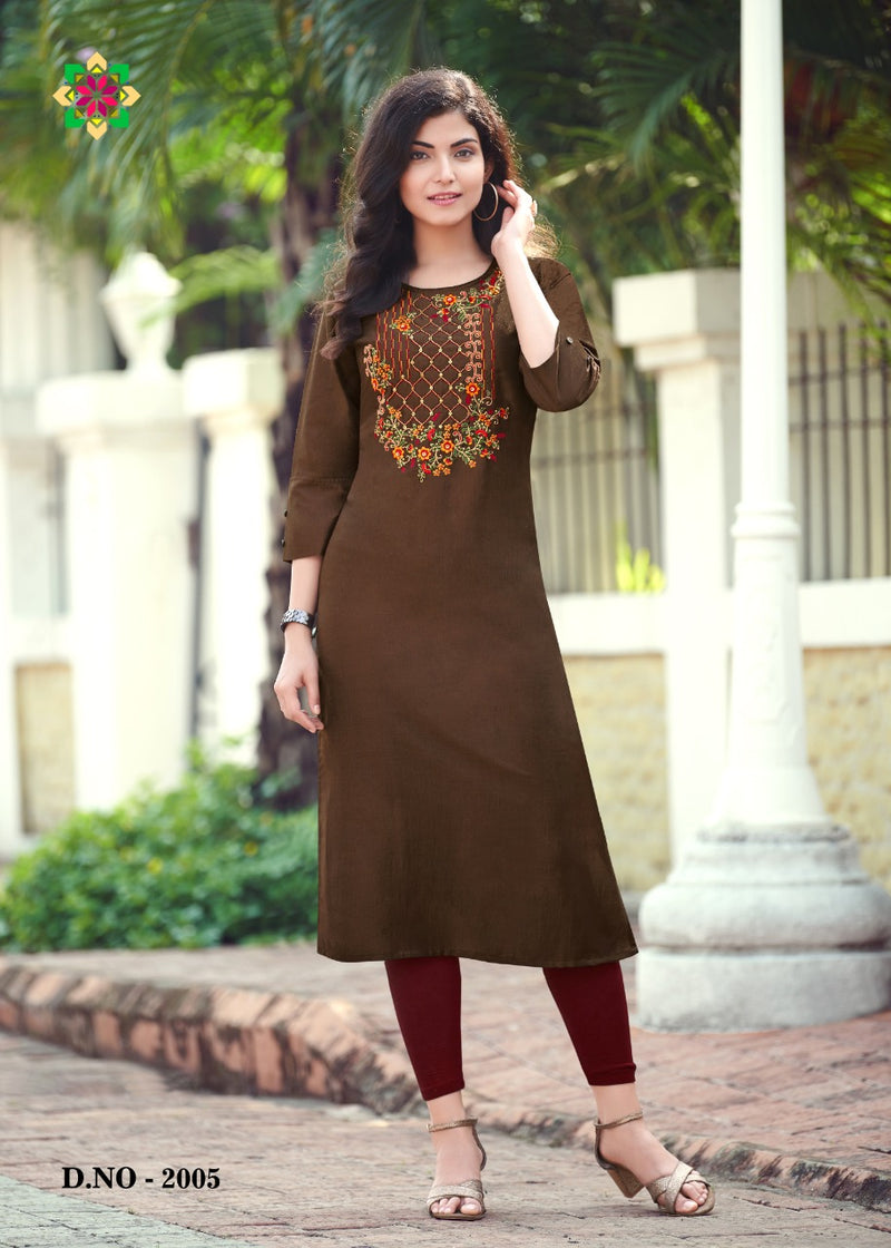 Mi Textile Mili 10 Stylish Casual Wear Kurti