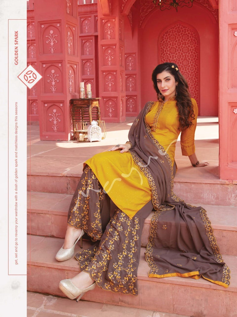 Mayur Shrangar Georgette Stylish Designer Festival Look Kurti