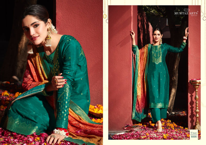 Mumtaz Utsav Dola Viscose Dola With Fancy Work Stylish Designer Festive Wear Fancy Look Salwar Kameez