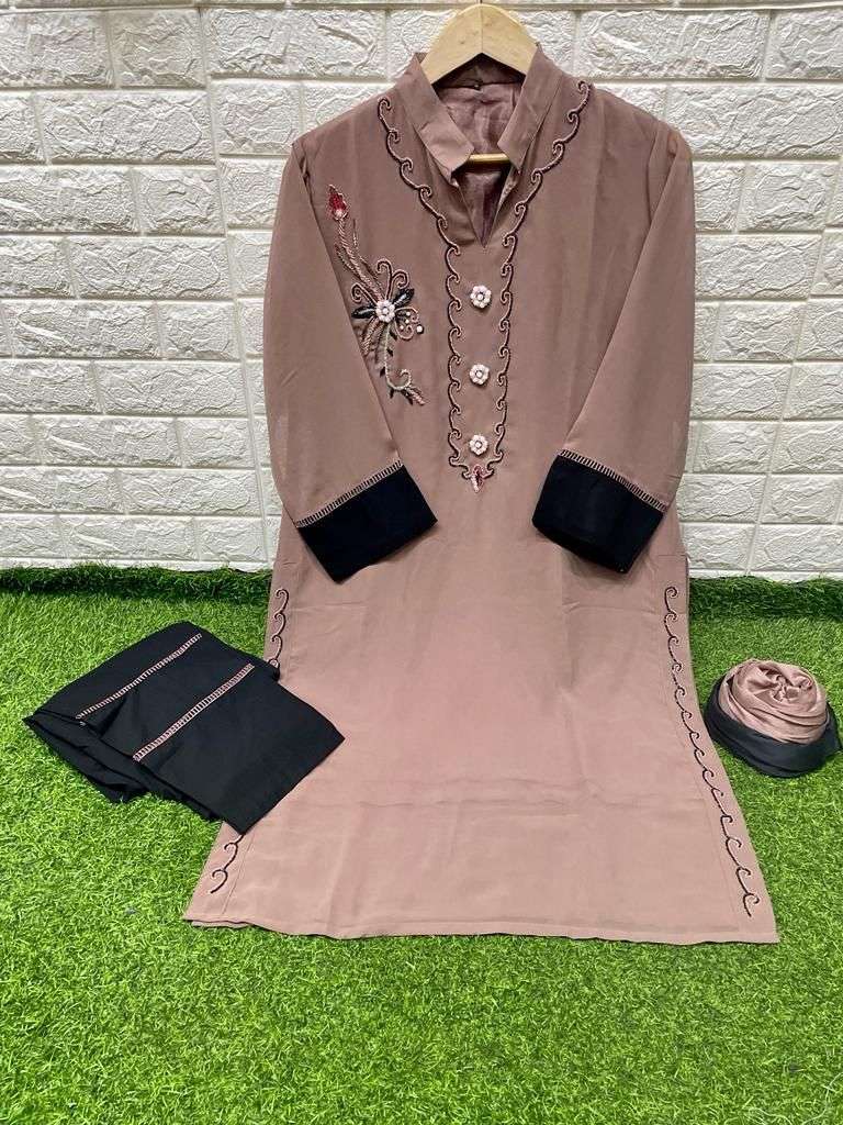 Naimat fashion Studio Dno 1020 Georgette Stylish Designer Pakistani Style Kurti