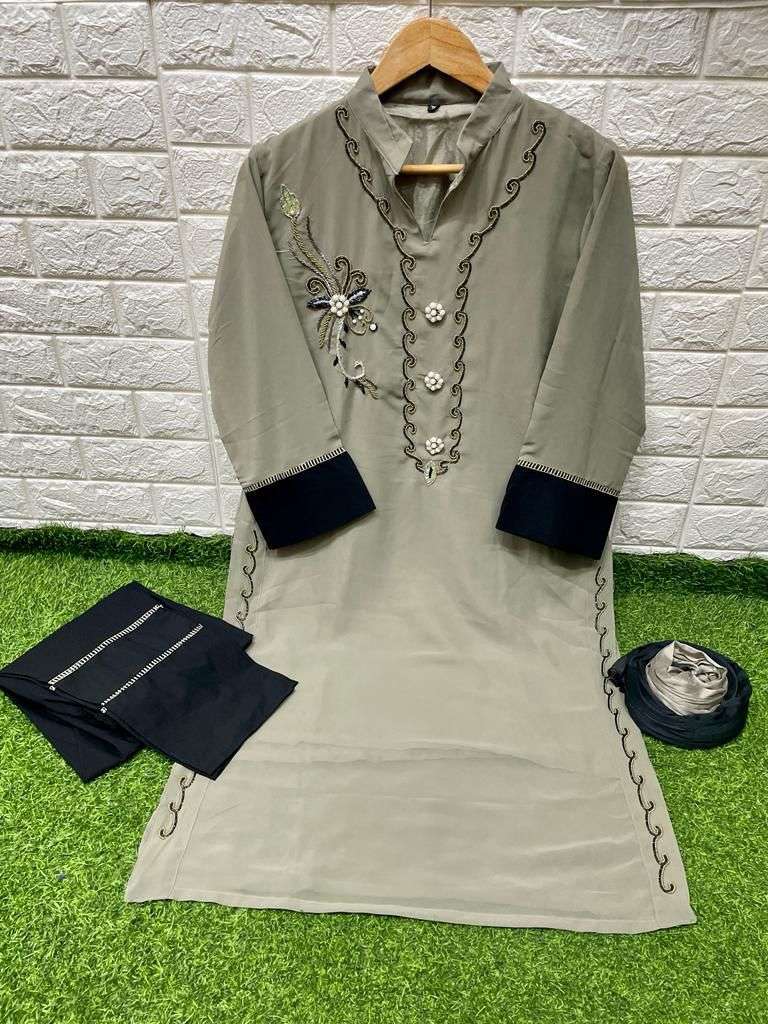 Naimat fashion Studio Dno 1020 Georgette Stylish Designer Pakistani Style Kurti