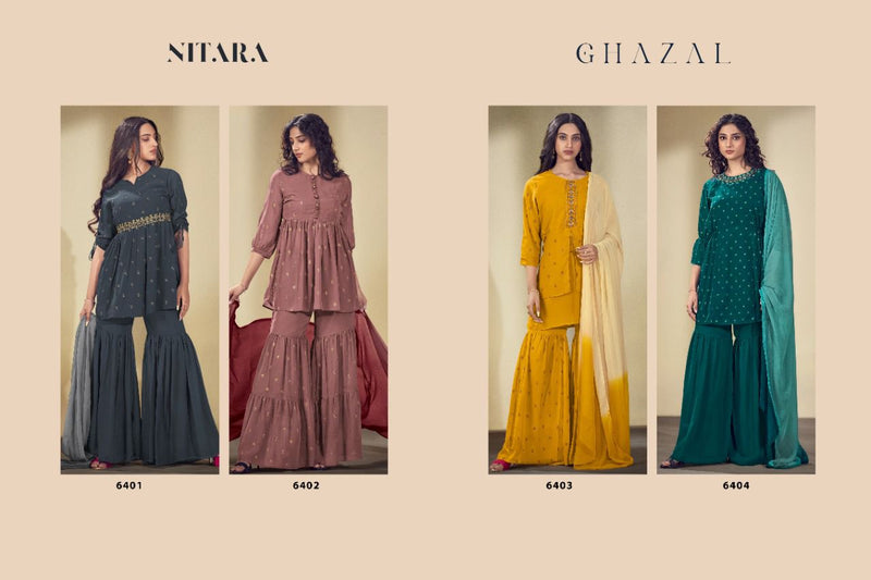 Nitra Ghazal Georgette Stylish Designer Party Wear Kurti