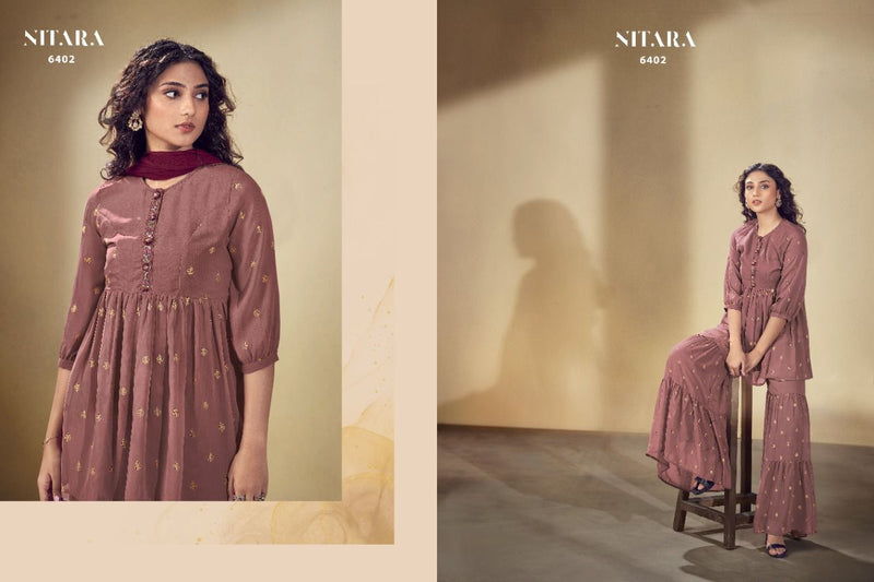 Nitra Ghazal Georgette Stylish Designer Party Wear Kurti