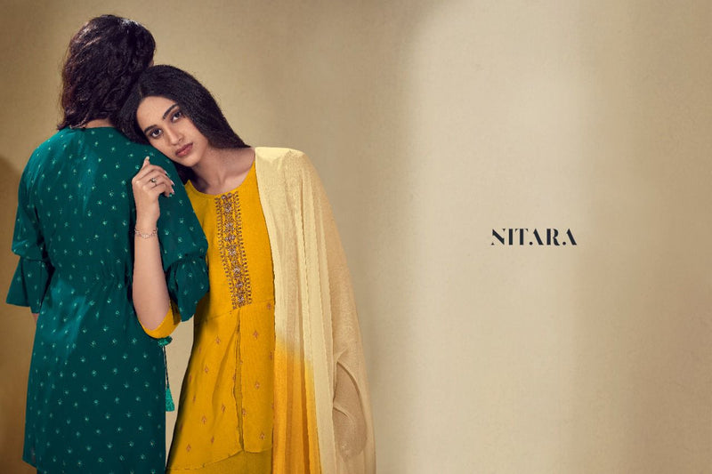 Nitra Ghazal Georgette Stylish Designer Party Wear Kurti