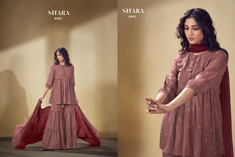 Nitra Ghazal Georgette Stylish Designer Party Wear Kurti