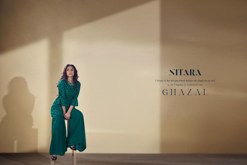 Nitra Ghazal Georgette Stylish Designer Party Wear Kurti