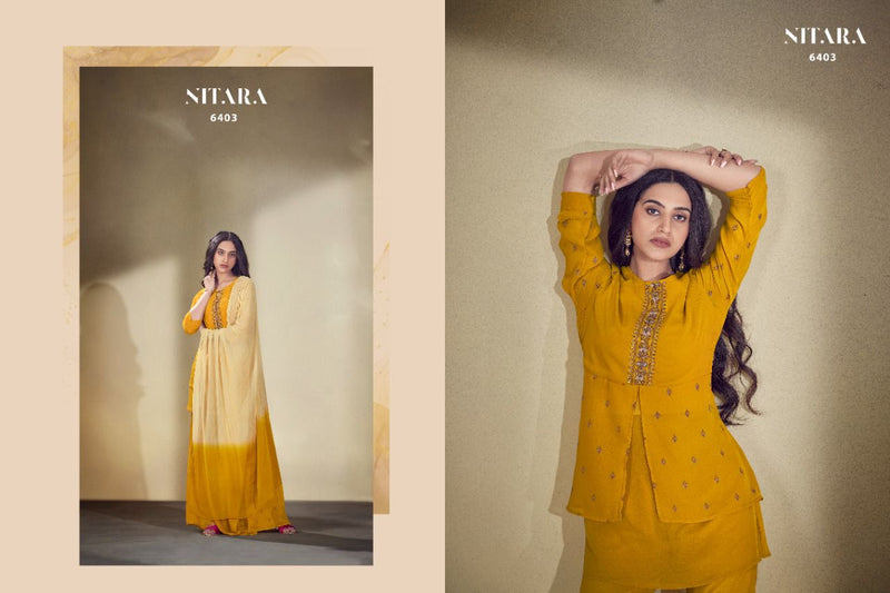 Nitra Ghazal Georgette Stylish Designer Party Wear Kurti