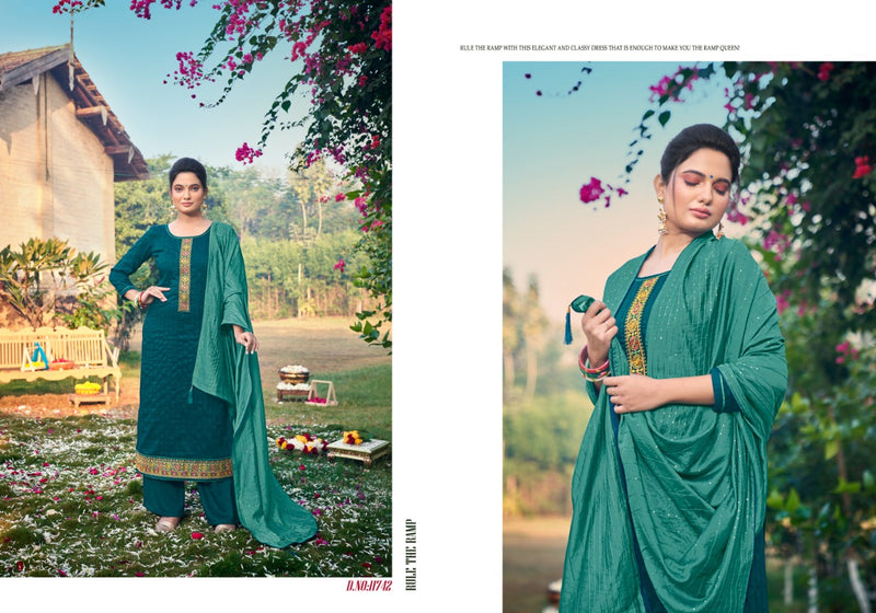 Panch Ratna Aagaman Vol 1Parampara Silk Stylish Designer Casual Wear Salwar Kameez