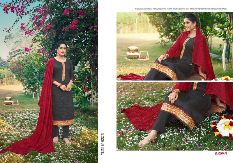 Panch Ratna Aagaman Vol 1Parampara Silk Stylish Designer Casual Wear Salwar Kameez