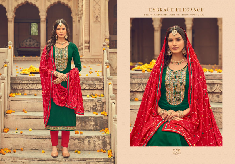 Panch Ratna Ajrakh Silk Stylish Designer Wear Salwar Suit Collection