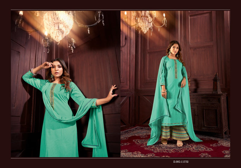Panch Ratna Gold Star Cotton Casual Stylish Designer Wear Salwar Kameez
