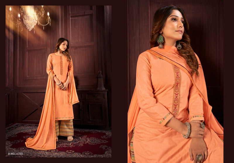 Panch Ratna Gold Star Cotton Casual Stylish Designer Wear Salwar Kameez