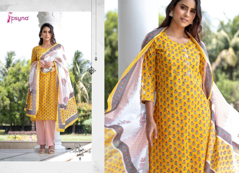 Psyna Cotton Candy Cotton Stylish Designer Casual Wear Modern Kurti
