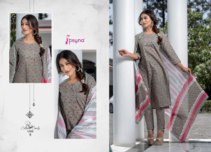 Psyna Cotton Candy Cotton Stylish Designer Casual Wear Modern Kurti