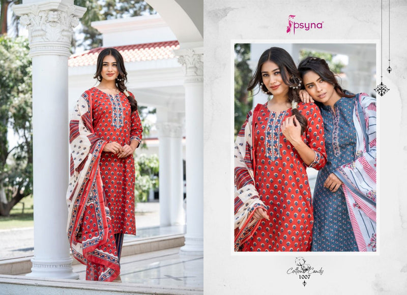 Psyna Cotton Candy Cotton Stylish Designer Casual Wear Modern Kurti