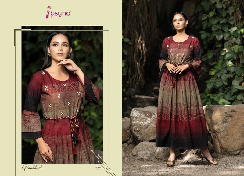 Payna Pankhudi Vol 4 With Balt  Cotton Stylish Designer Casual Wear Kurti