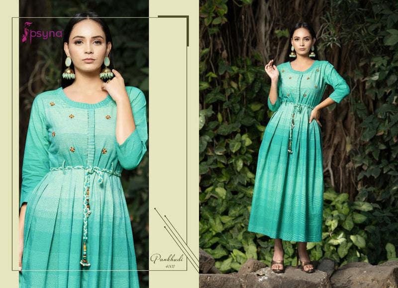 Payna Pankhudi Vol 4 With Balt  Cotton Stylish Designer Casual Wear Kurti
