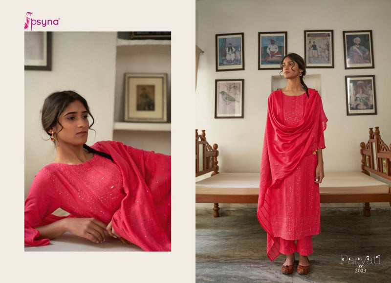 Psyna Parvati Rayon With Beautiful Work Stylish Designer Party Wear Casual Look Fancy Kurti