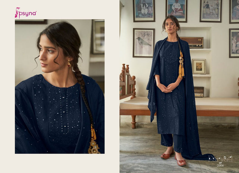 Psyna Parvati Rayon With Beautiful Work Stylish Designer Party Wear Casual Look Fancy Kurti