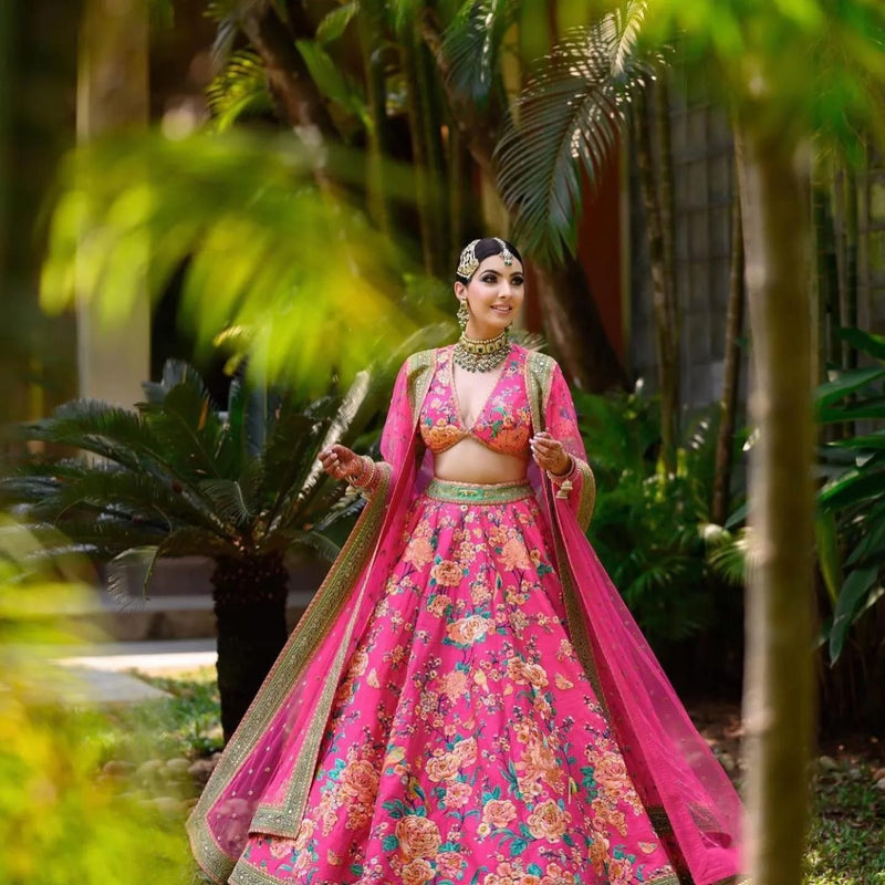 Rajgharana Dno 120 Banglori Satin With Heavy Embroidery Stylish Designer Indo Western Lehanga