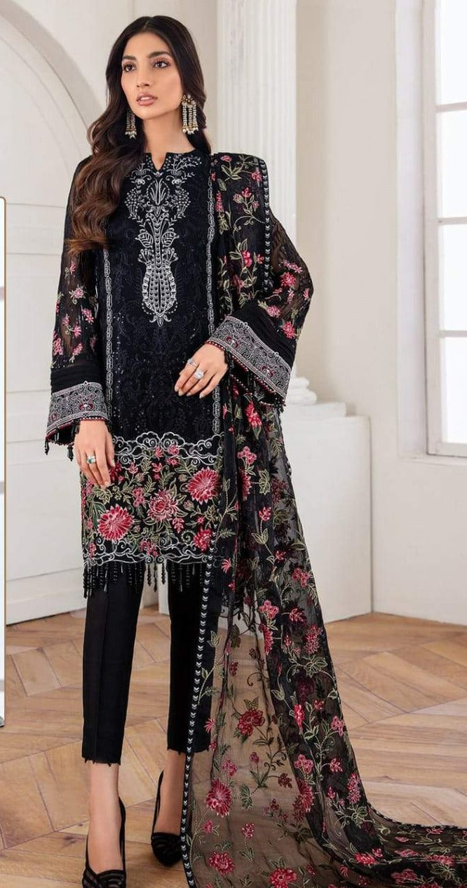 Ramsha R 369 Georgget Designer Salwar Kameez