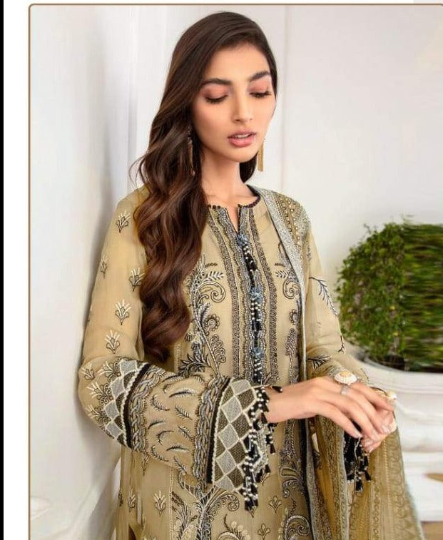 Ramsha R 370 Georgget Stylish Designer Salwar Kameez