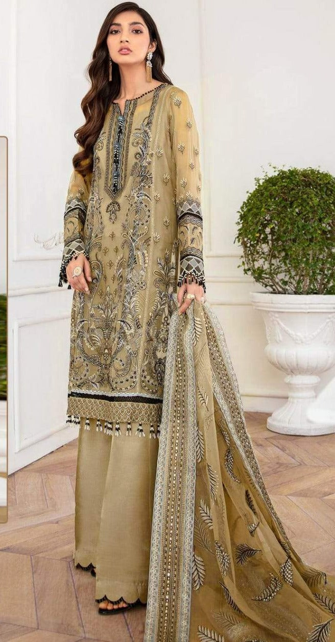Ramsha R-370 Georgget Stylish Designer Salwar Kameez
