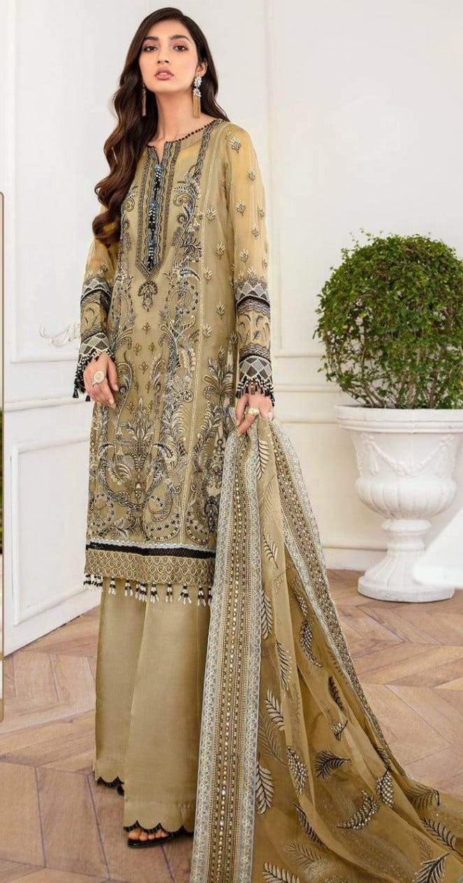 Ramsha R 370 Georgget Stylish Designer Salwar Kameez