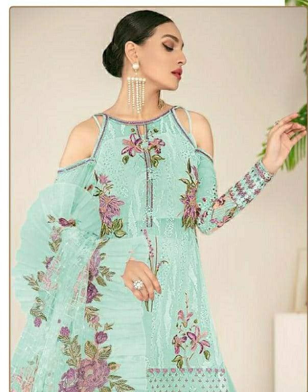 Ramsha R 382 A Georgget Stylish Designer Salwar Kameez